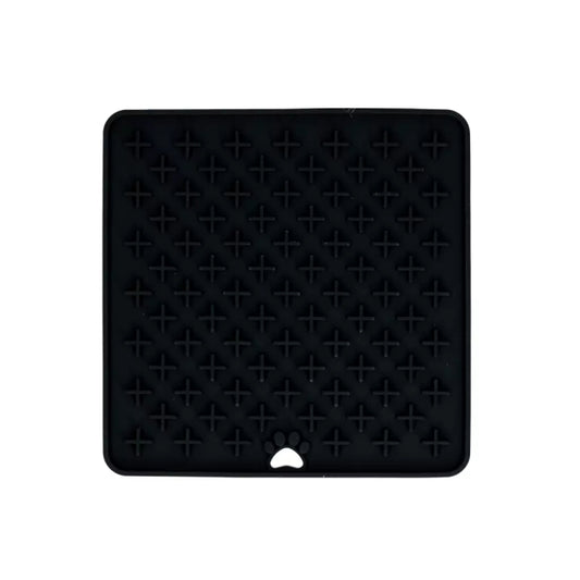 Lick Mat Cross - grau - Hofman Animal Care