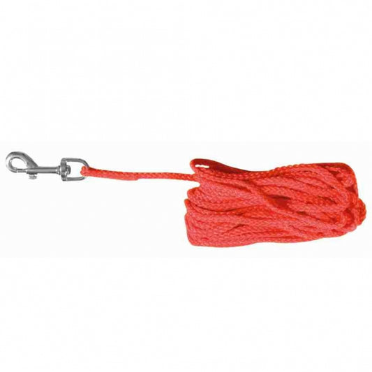 Trixie Schleppleine aus Nylon - rot 15 - Trixie