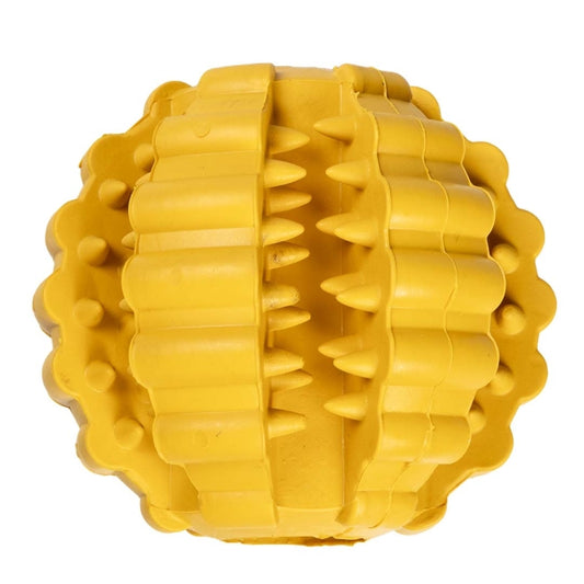Duvoplus Ball Griplay Dental Rippe - Gelb - DUVO