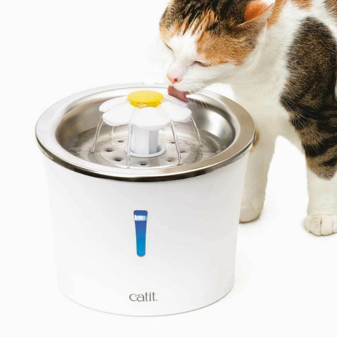 Catit Blumentrinkbrunnen mit Edelstahleinsatz - Hagen