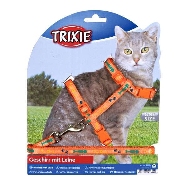 Trixie Katzen-Garnitur mit Leine - Trixie