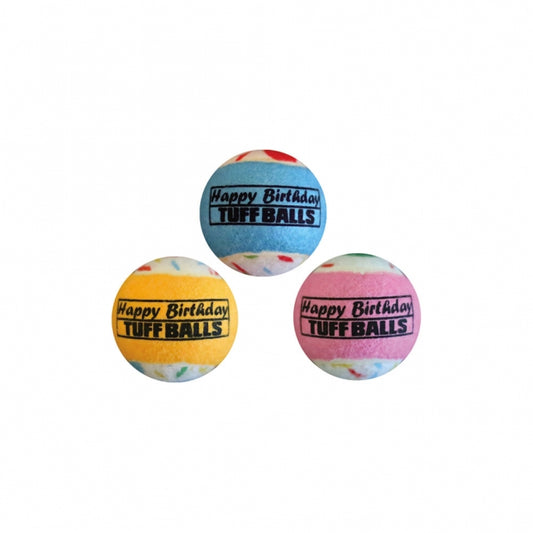 Tuff Birthday Balls 6 cm - PETSPORT Bild 2