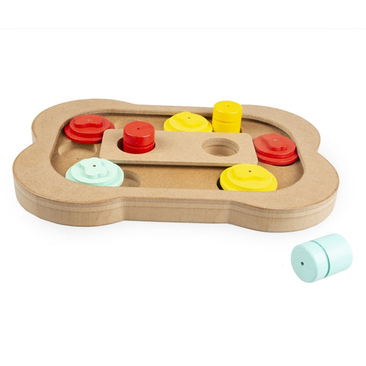 Duvoplus Intelligenzspiel Slide n Snack Puzzle Knochen - DUVO