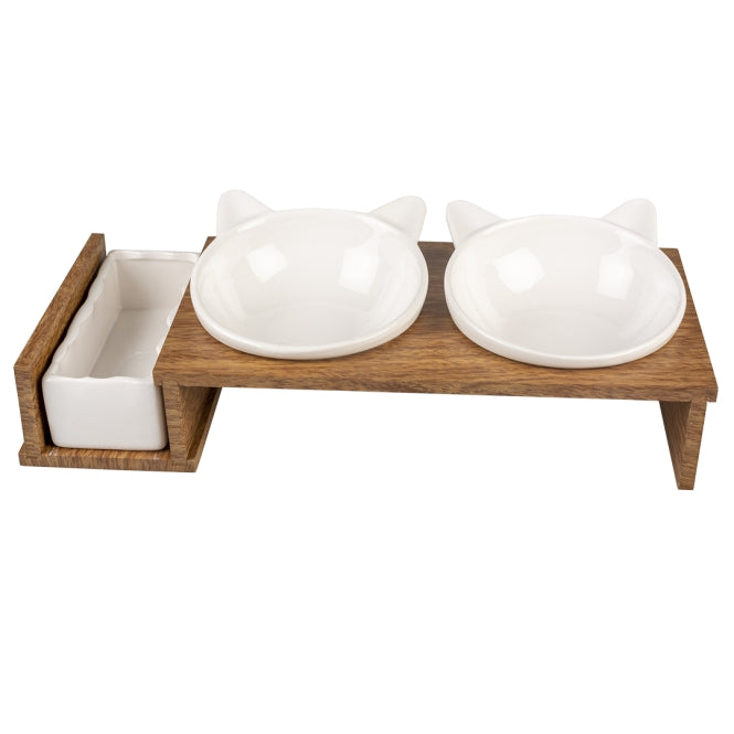 Duvoplus Dinner Set Stone UP Kitty Face - DUVO