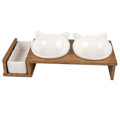 Duvoplus Dinner Set Stone UP Kitty Face - DUVO