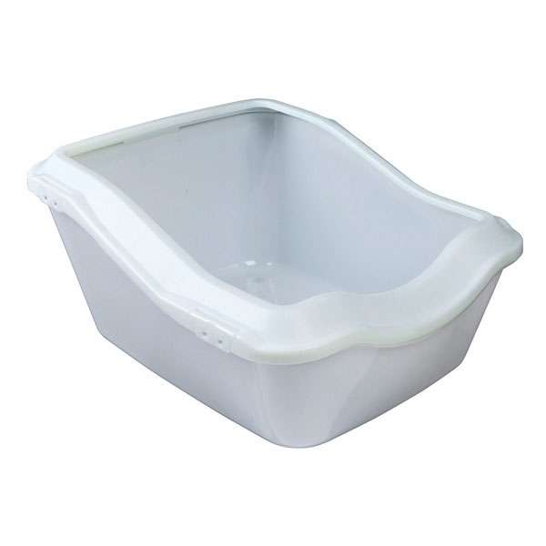 Trixie Katzentoilette Cleany Cat mit Rand - Trixie