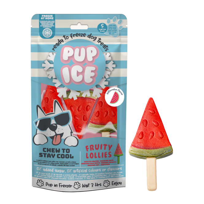 Pup Ice Fruity Lollies Watermelon S - Imaginelles - Pup Ice