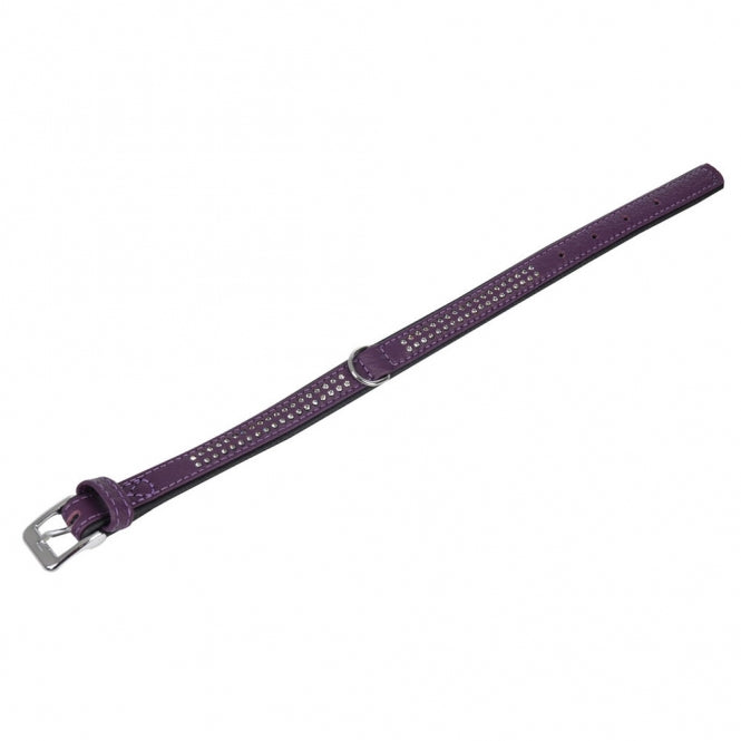 Karlie Vintage Strass-Halsband - Violett - 1-reihig - Karlie