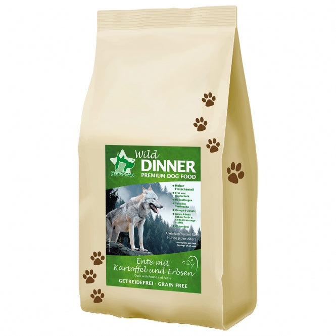 Wild Dinner Ente - Getreidefrei - 3 kg - Pet-Star