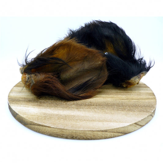 Classic Dog Rinderohren mit Fell 5 Stück - Classic Dog
