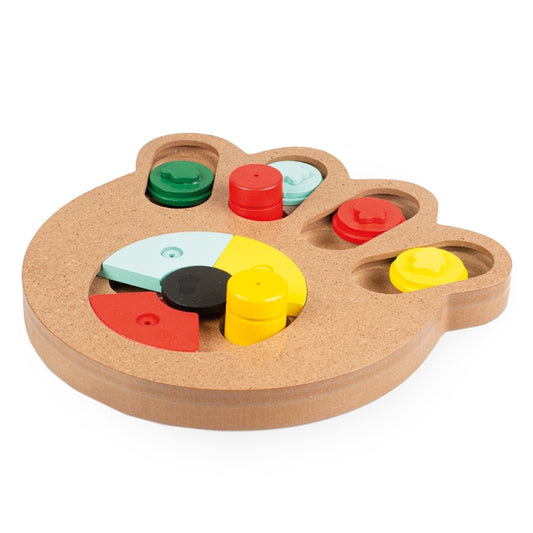 Duvoplus Intelligenzspiel Slide n Snack Puzzle Pfote - DUVO