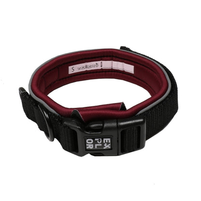 Duvoplus EXPLOR Ultimate Fit Comfy Halsband Fashion - plum purple - XS - 30-33cm - DUVO