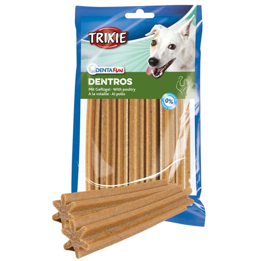 Trixie DENTAfun Dentros mit Geflügel,7 Stück - Trixie