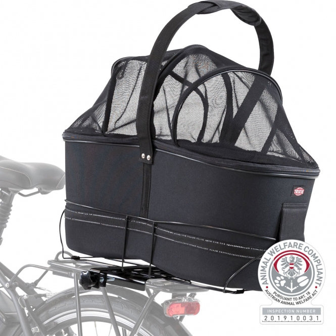 Trixie Hundefahrradkorb Long für breite Gepäckträger - Trixie