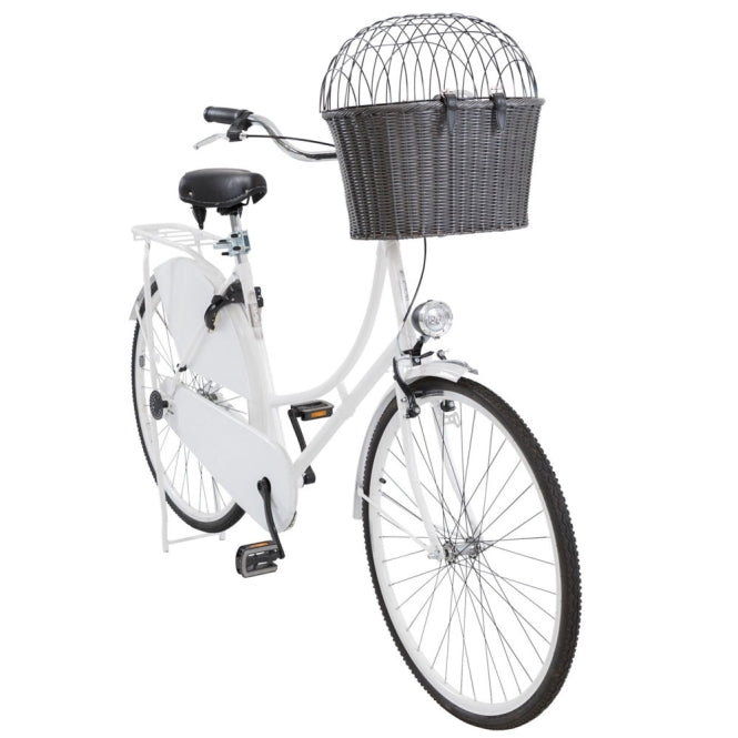 Trixie Front-Fahrradkorb aus Polyrattan - Trixie Bild 2