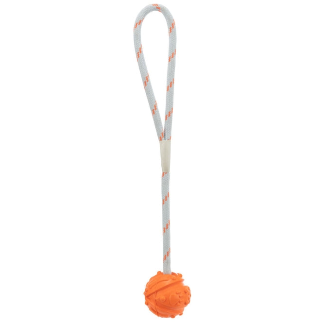 Trixie Naturgummiball am Band, schwimmend - 4,5 cm - Trixie