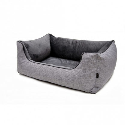Lebon Hundebett Louis PLUS - Silver - 100 x 75 cm - Lebon