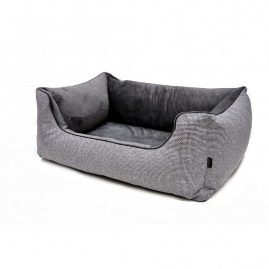 Lebon Hundebett Louis PLUS - Silver - 100 x 75 cm - Lebon