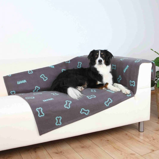 Trixie Fleecedecke Barney Knochenmotiv - Trixie Bild 2