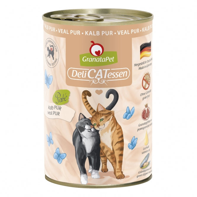 GranataPet Delicatessen Dose Kalb PUR - 400 g - GranataPet