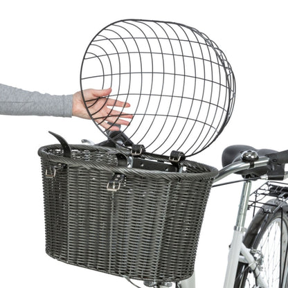 Trixie Front-Fahrradkorb aus Polyrattan - Trixie Bild 5