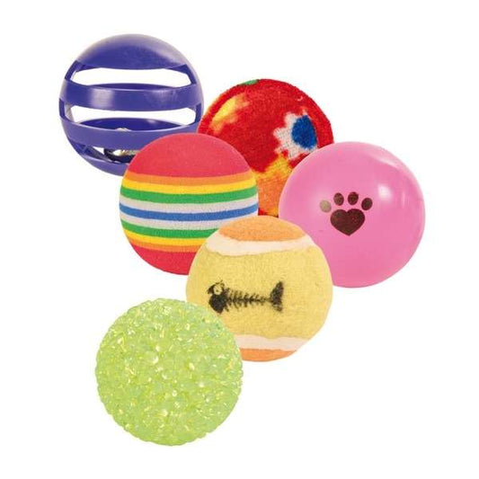Trixie 6er Set Spielbälle - Trixie