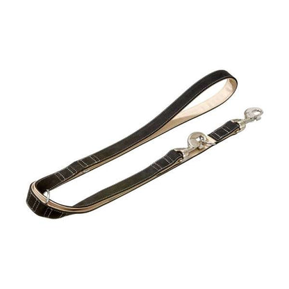 Karlie Buffalo Ultra Führleine - Schwarz/Hellbeige - 25 mm / 200 cm - Karlie