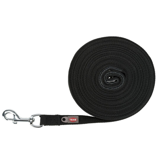 Trixie Schleppleine, 10 m / 20 mm, schwarz - Trixie