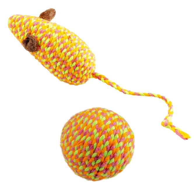 Duvoplus Cat Toy Jolly Maus & Ball - DUVO