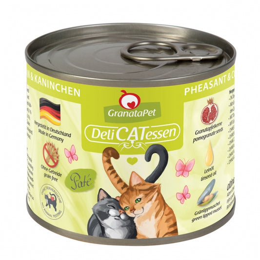 GranataPet Delicatessen Dose Fasan & Kaninchen - 200 g - GranataPet