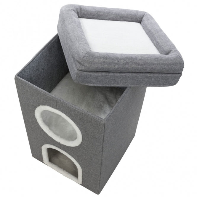 Trixie Kratztonne Cat Tower Saul - Trixie Bild 5