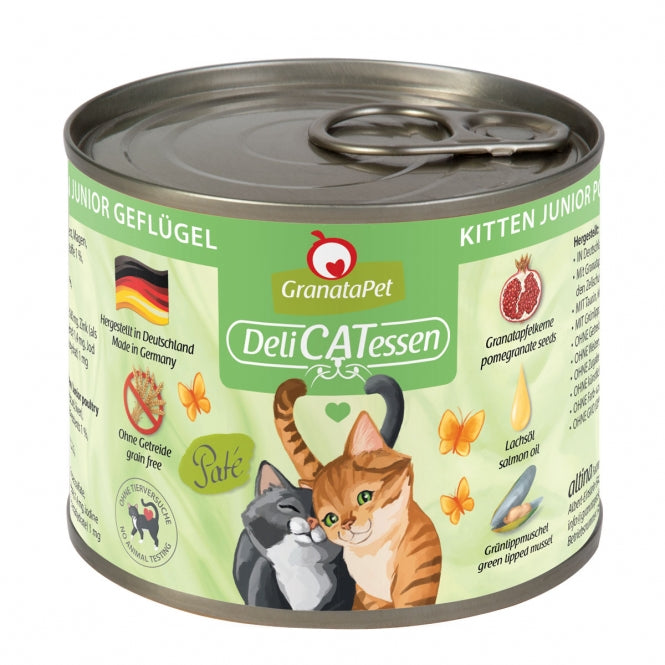 GranataPet Delicatessen Dose Kitten Geflügel 200g - GranataPet