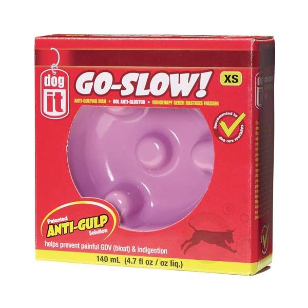 DOGIT Go-Slow Anti-Schling-Napf Rosa 140 ml - DOGIT