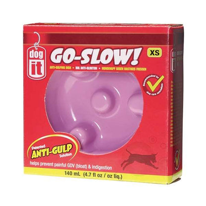 DOGIT Go-Slow Anti-Schling-Napf Rosa 140 ml - DOGIT