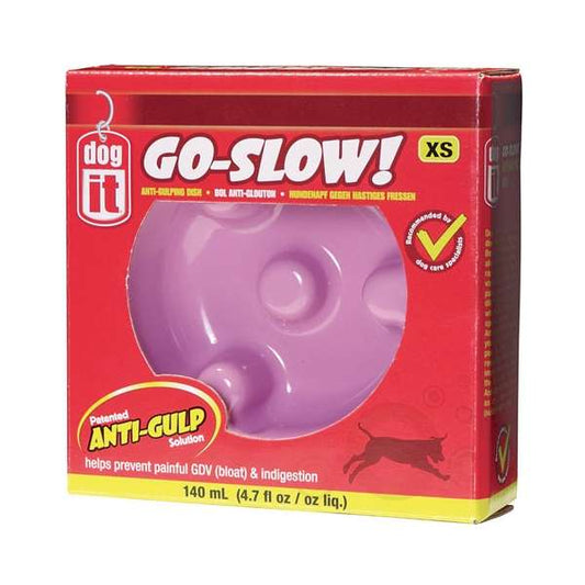 DOGIT Go-Slow Anti-Schling-Napf Rosa 140 ml - DOGIT
