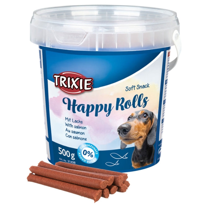 Trixie Soft Snack Happy Rolls 500g Eimer - Trixie