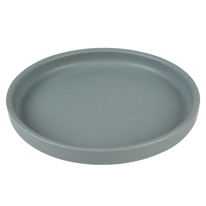 Duvoplus flacher Keramiknapf Stone Hush - blau - DUVO
