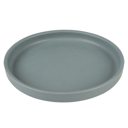Duvoplus flacher Keramiknapf Stone Hush - blau - DUVO