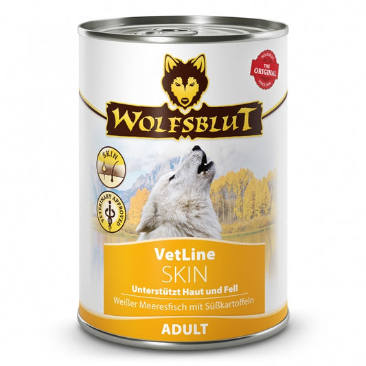 Wolfsblut Dose VetLine Skin & Coat 395g - Wolfsblut